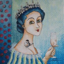 Pintura, Queen Elizabeth, Véronique Clanet