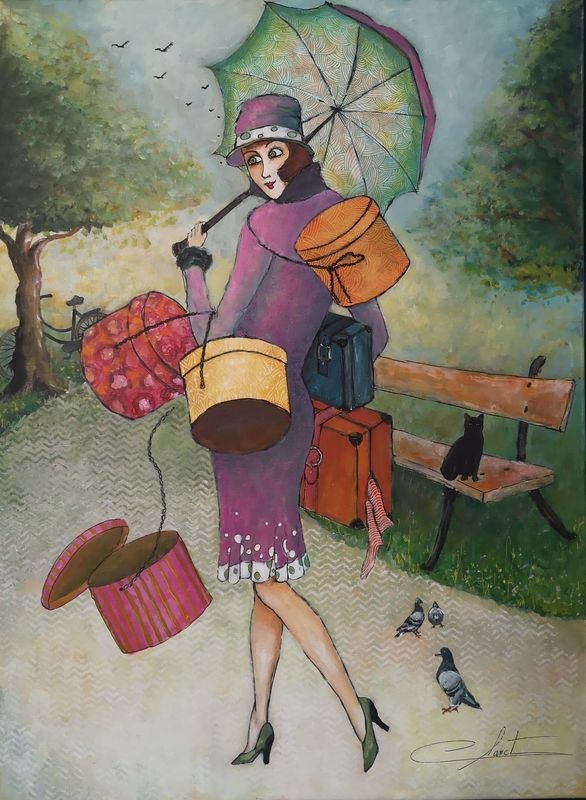 Véronique Clanet, Square enchanté Véronique Clanet, Square enchanté