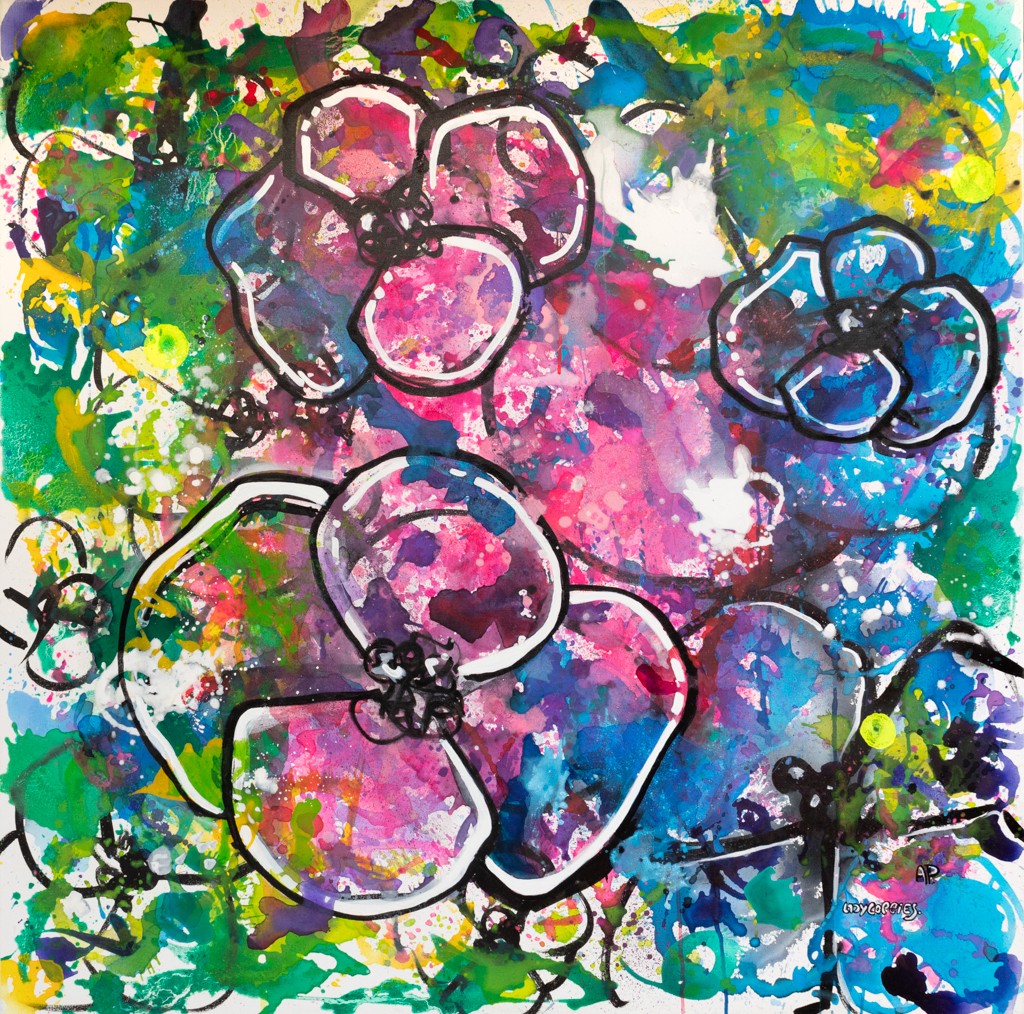 Aurélie Pfaadt LadyPoppies, Rainbow poppies flowers série Fleurs, Pavots, Tags et Graffitis Aurélie Pfaadt LadyPoppies, Rainbow poppies flowers série Fleurs, Pavots, Tags et Graffitis