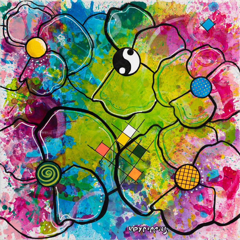 Aurélie Pfaadt LadyPoppies, Rainbow poppies flowers série Fleurs, Pavots, Tags et Graffitis Aurélie Pfaadt LadyPoppies, Rainbow poppies flowers série Fleurs, Pavots, Tags et Graffitis