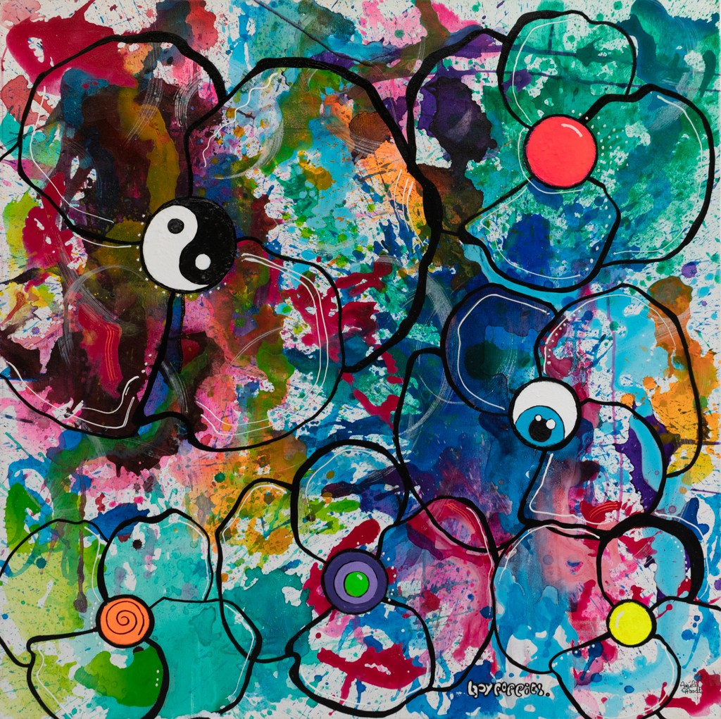 Aurélie Pfaadt LadyPoppies, Rainbow poppies flowers série Fleurs, Pavots, Tags et Graffitis Aurélie Pfaadt LadyPoppies, Rainbow poppies flowers série Fleurs, Pavots, Tags et Graffitis