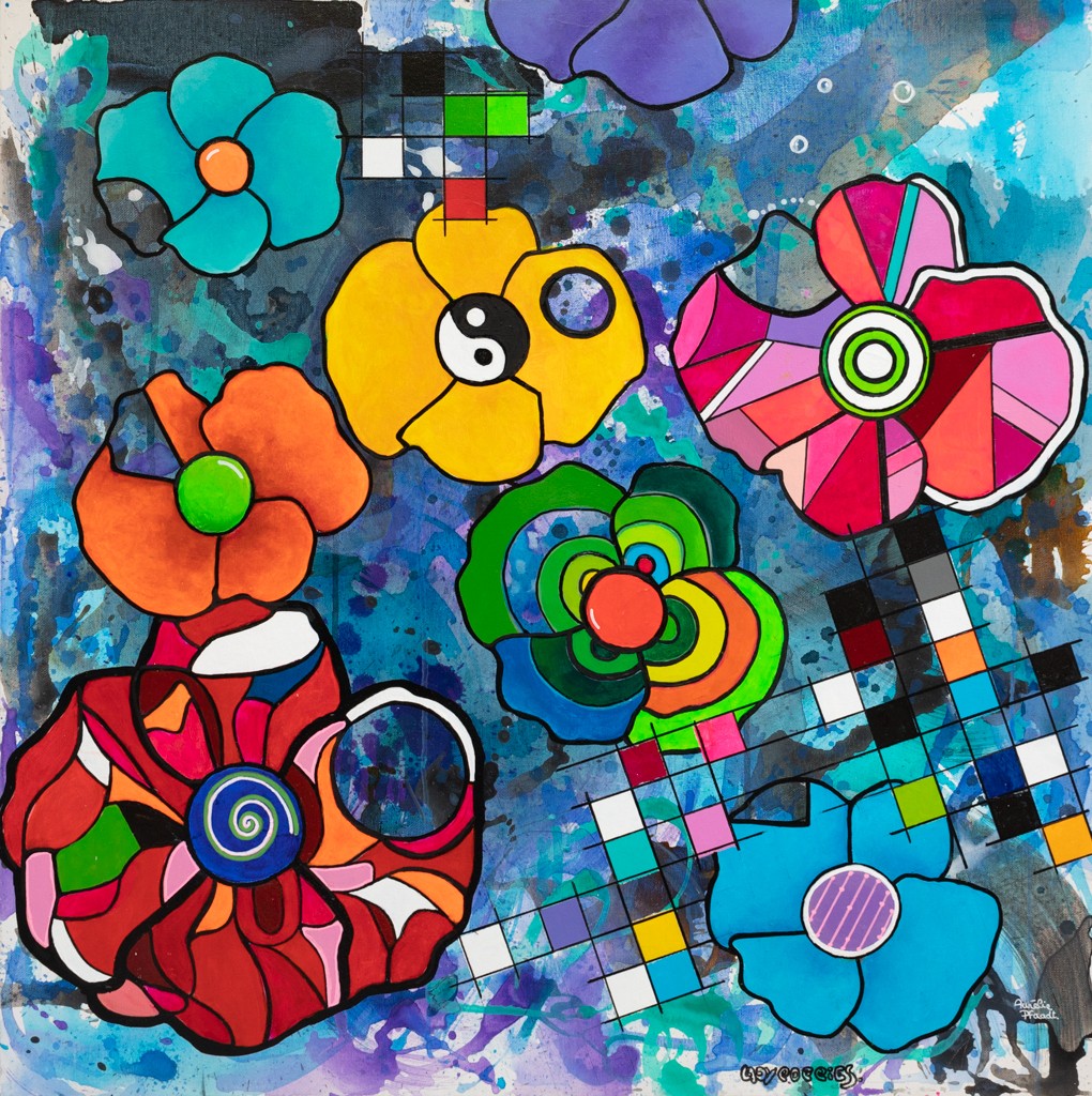 Aurélie Pfaadt LadyPoppies, Rainbow poppies flowers série Fleurs, Pavots, Tags et Graffitis Aurélie Pfaadt LadyPoppies, Rainbow poppies flowers série Fleurs, Pavots, Tags et Graffitis