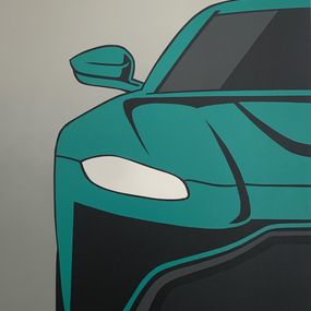 Gemälde, Aston Martin Vantage, Ian Philip