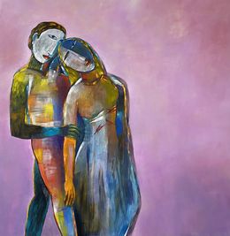 Painting, Couple 3, Samiran Boruah