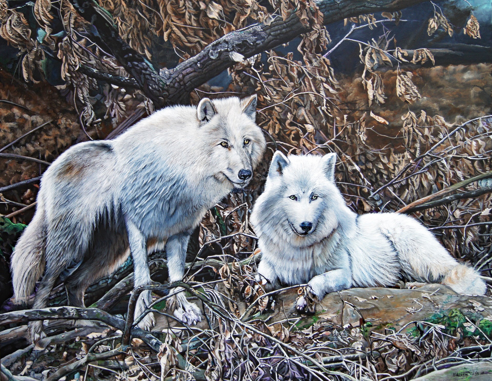 Christine Pultz, Crépuscule des Loups Christine Pultz, Crépuscule des Loups