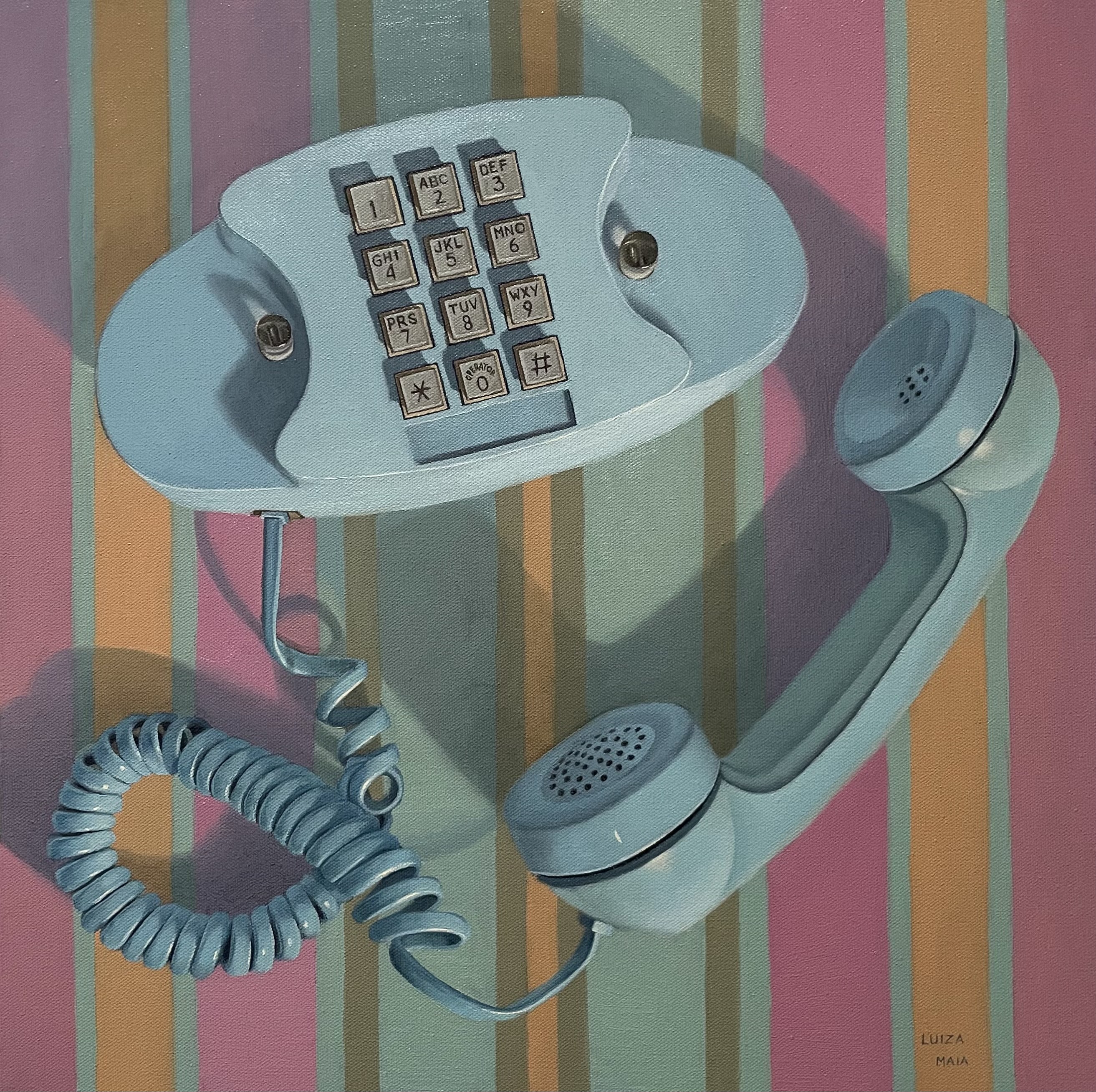 Luiza Maia, Blue telephone Luiza Maia, Blue telephone