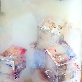 Gemälde, Separation, Evelyne Puech