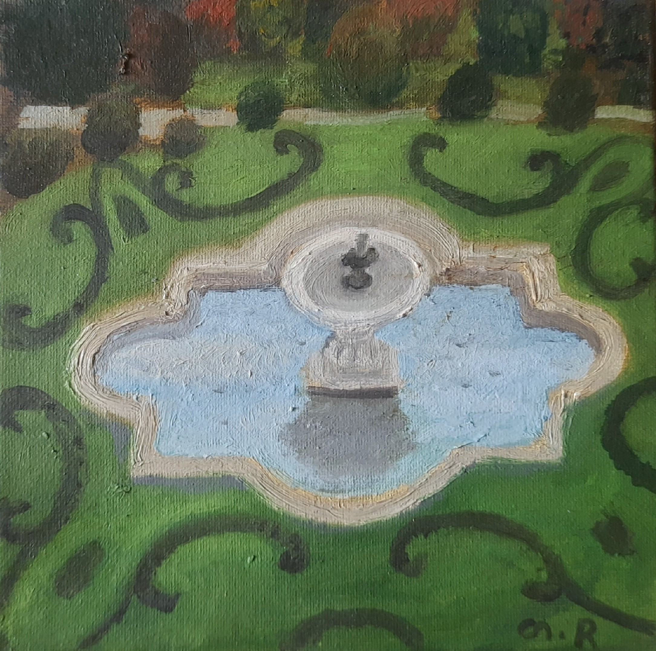 Tinatin Chkhikvishvili, Schonbrunn Park Tinatin Chkhikvishvili, Schonbrunn Park