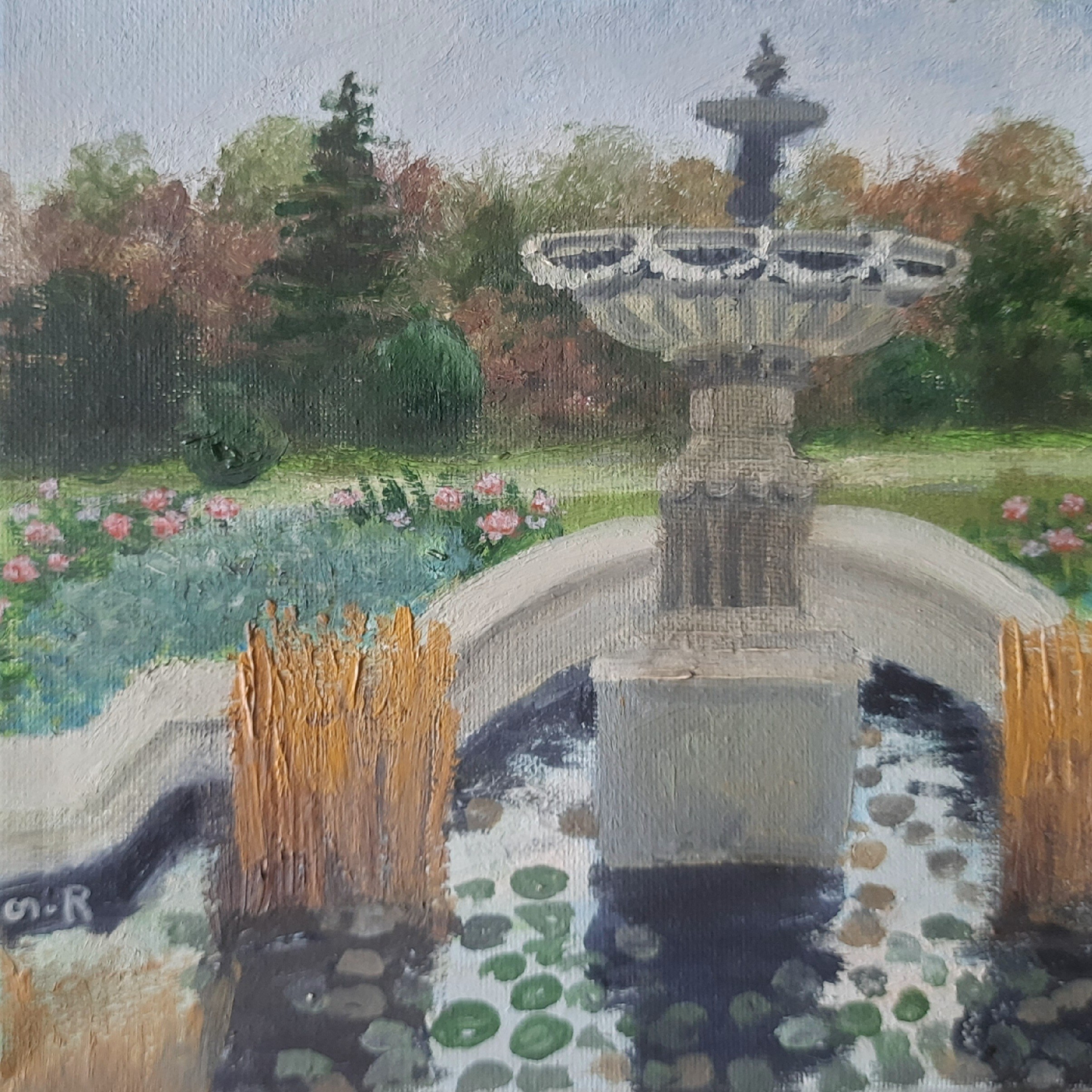 Tinatin Chkhikvishvili, Fountain Tinatin Chkhikvishvili, Fountain