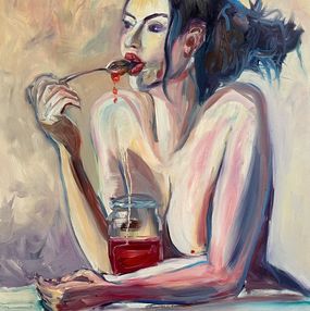 Peinture, Girl with jam, Kateryna Krivchach