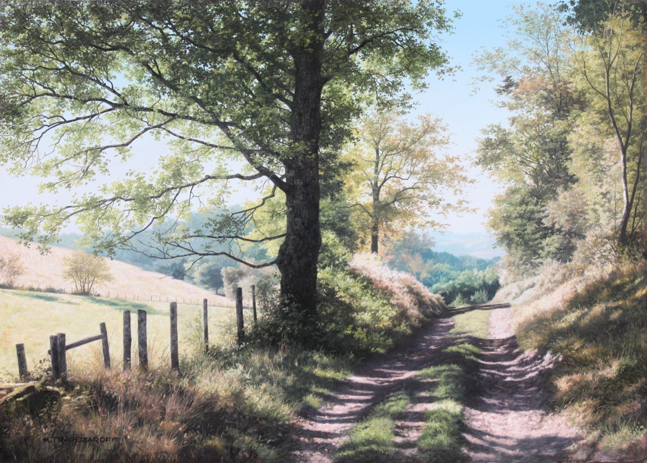 Michel Trapezaroff, Petit chemin en Bourgogne Michel Trapezaroff, Petit chemin en Bourgogne