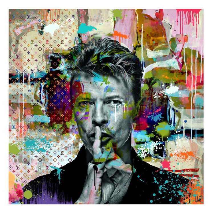 ▷ David Bowie Sort, 2020 | Print Artsper (1928448)