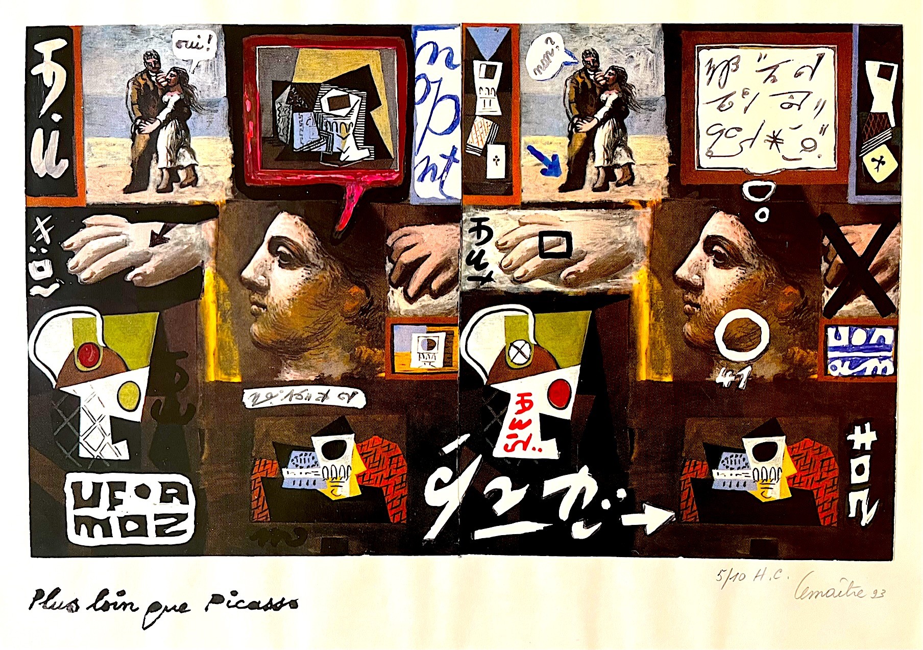 Maurice Lemaître, Plus loin que Picasso Maurice Lemaître, Plus loin que Picasso