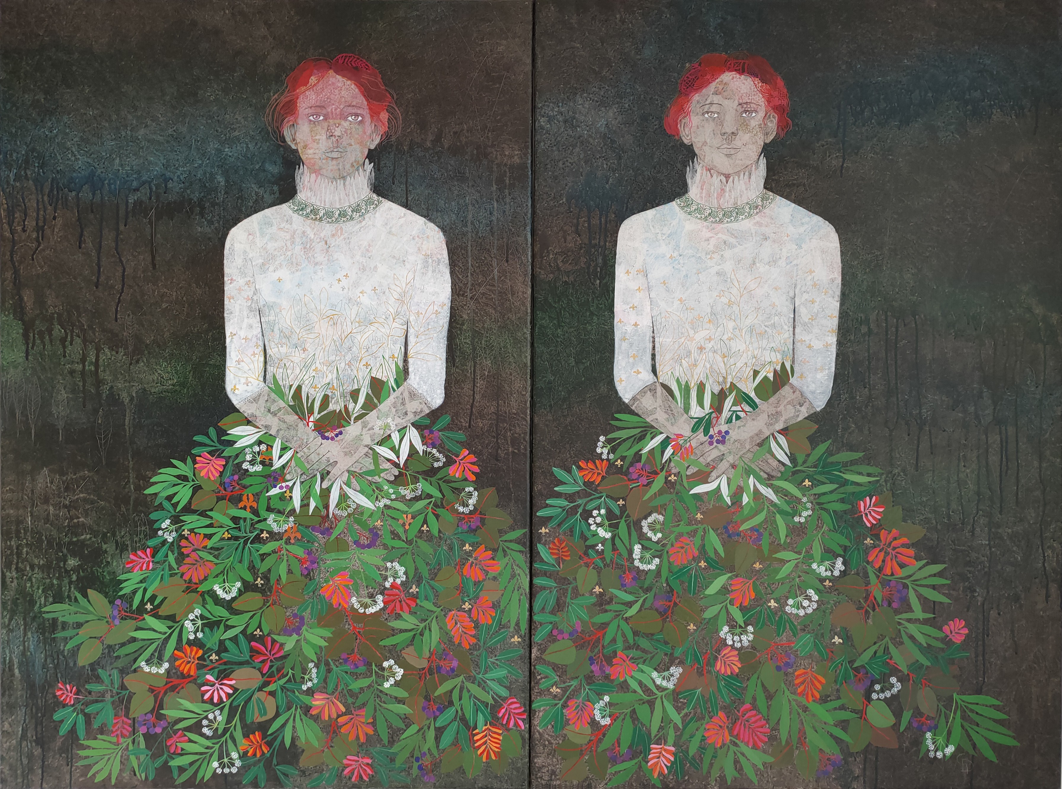 Cécile Duchêne-Malissin, Jumelles II Cécile Duchêne-Malissin, Jumelles II