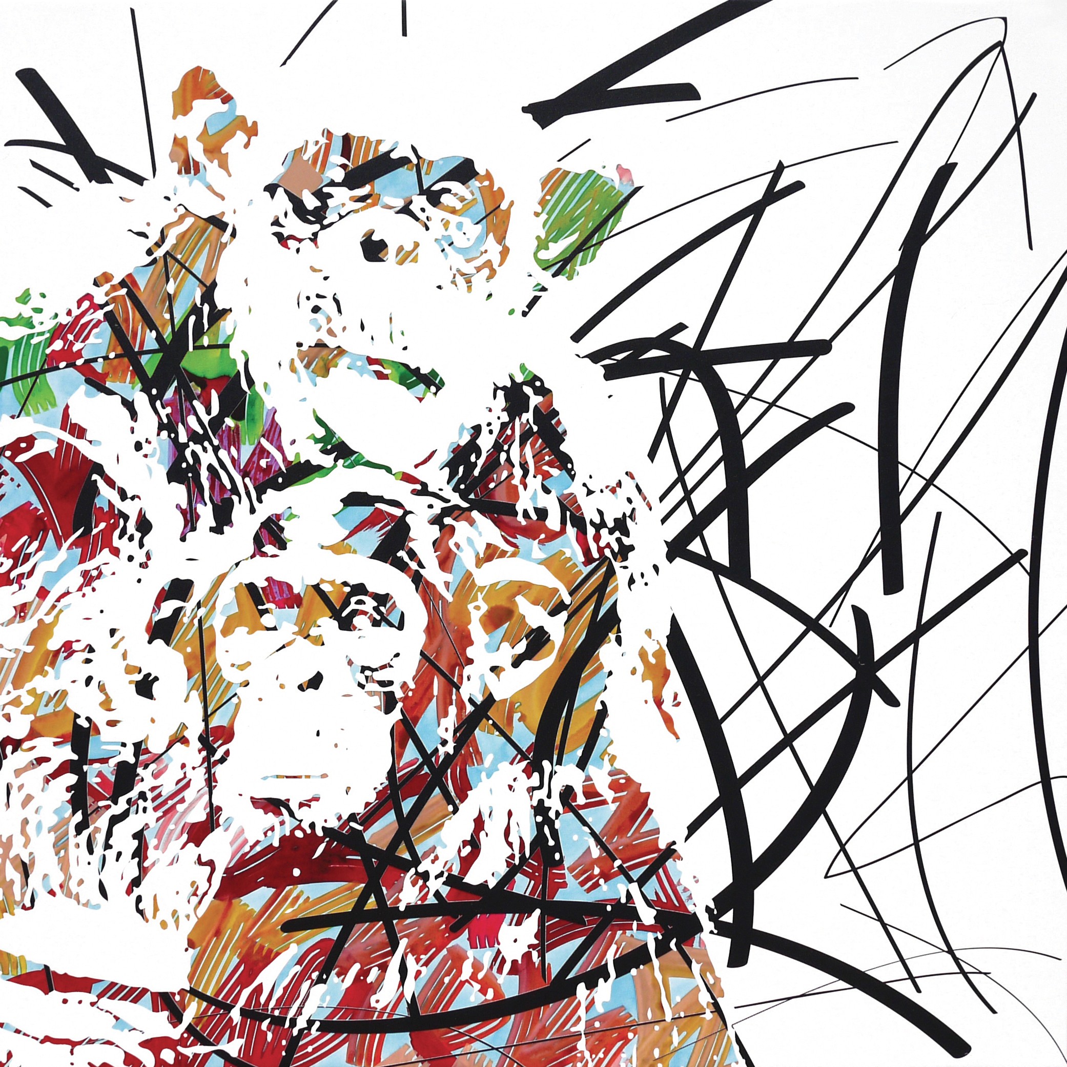 Antoine Gamard, Two monkeys Antoine Gamard, Two monkeys