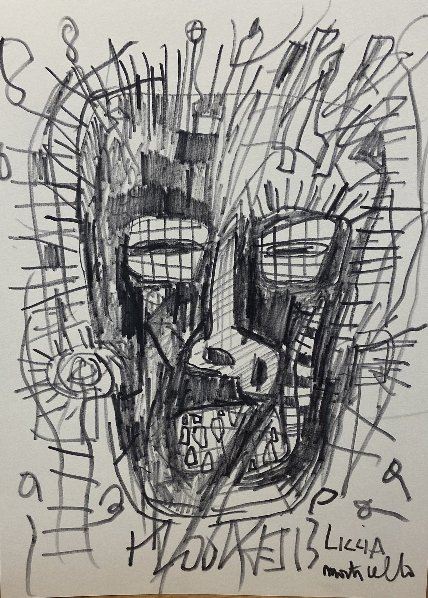 Dominique Liccia, Sans titre Dominique Liccia, Sans titre