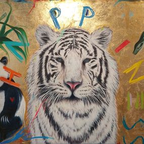 Peinture, Untitled Tiger, Bar Ben Vakil