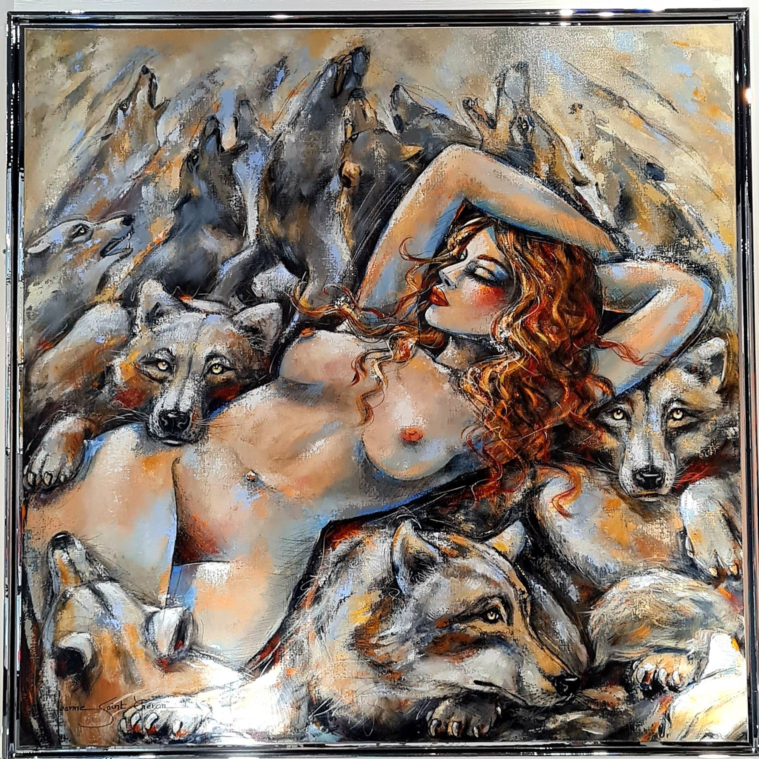 Jeanne Saint-Chéron, Animale Jeanne Saint-Chéron, Animale