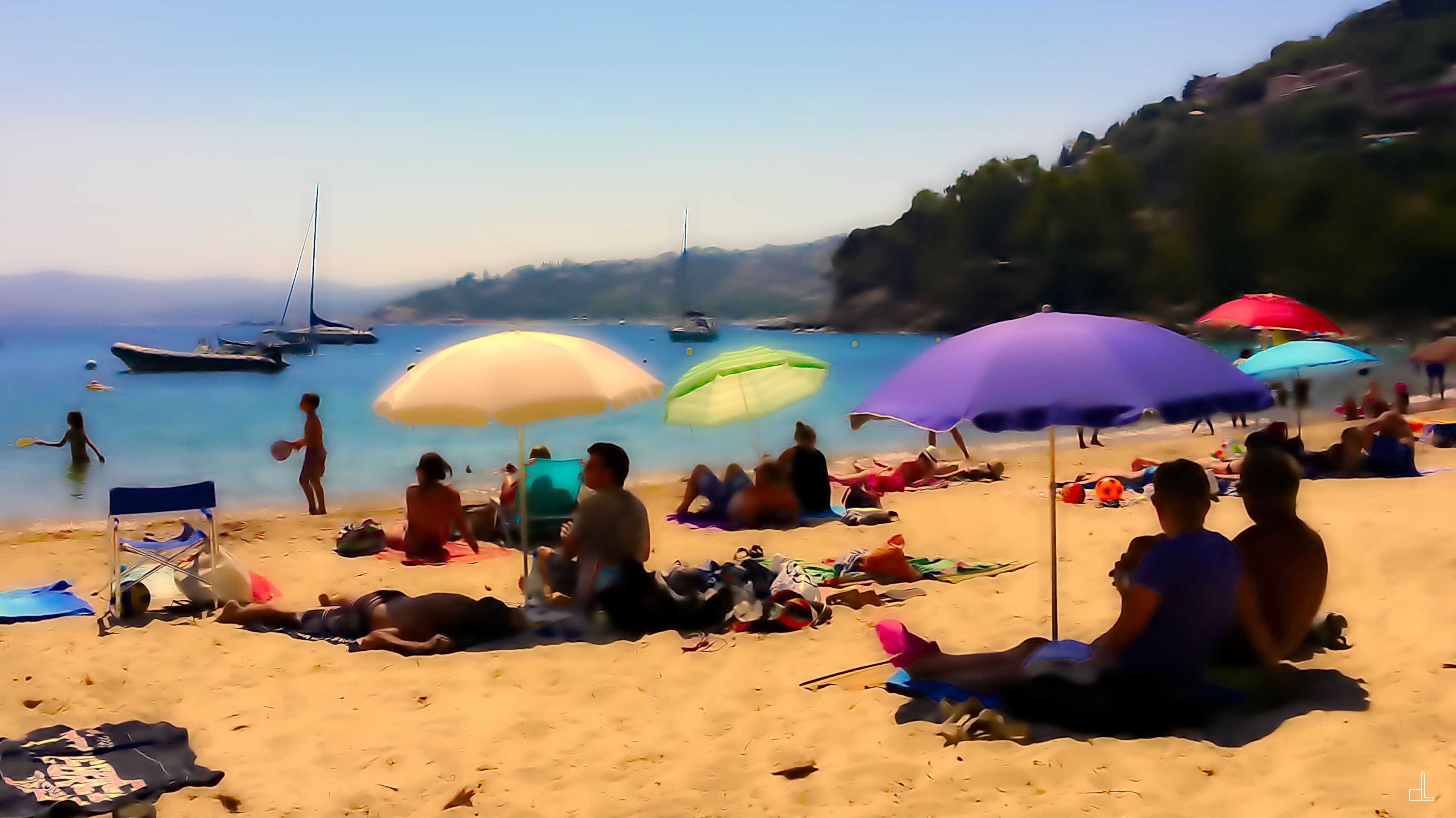 Christian Lefevre, Plage de la Fossette Christian Lefevre, Plage de la Fossette