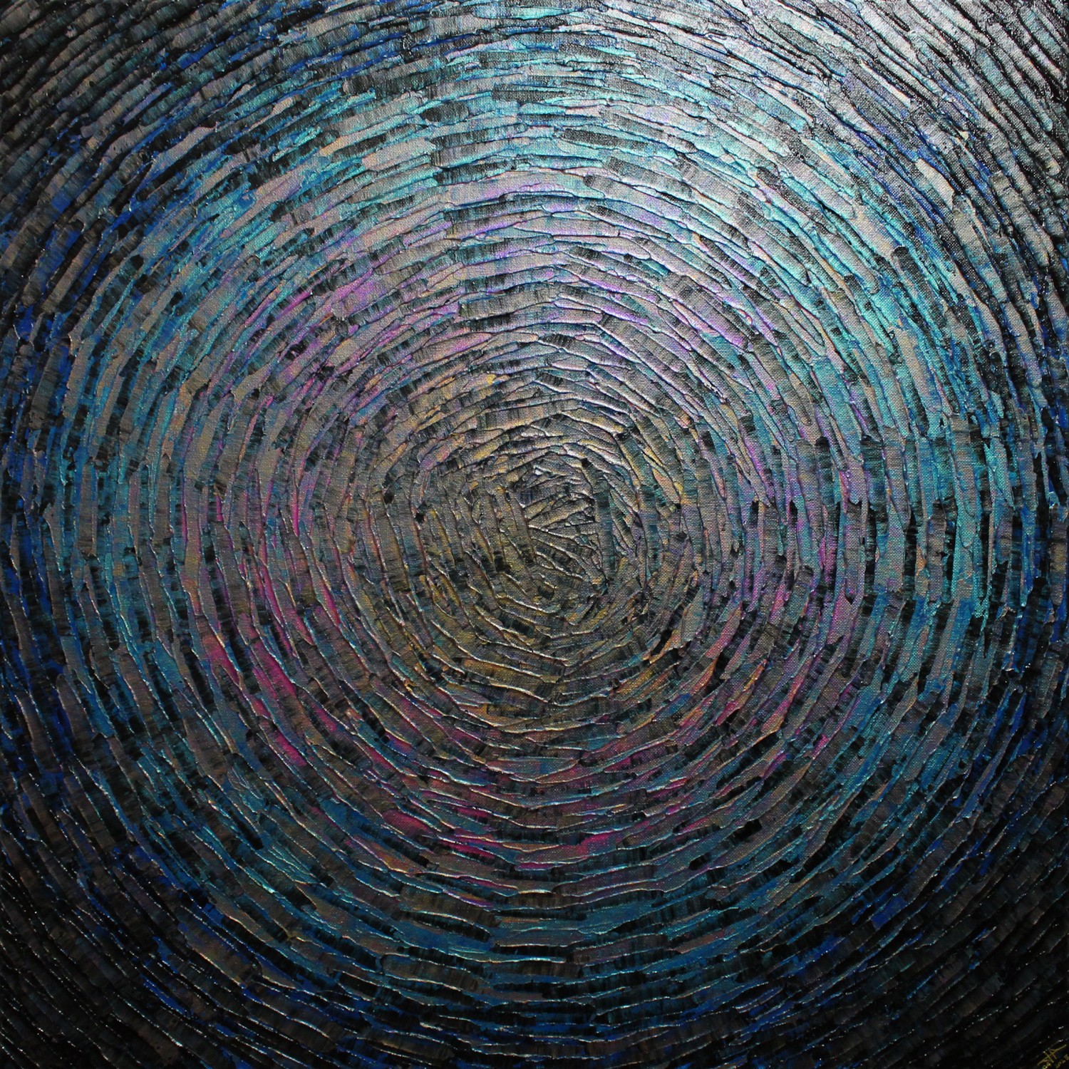 Jonathan Pradillon, Éclat or rose bleu iridescent 2 Jonathan Pradillon, Éclat or rose bleu iridescent 2