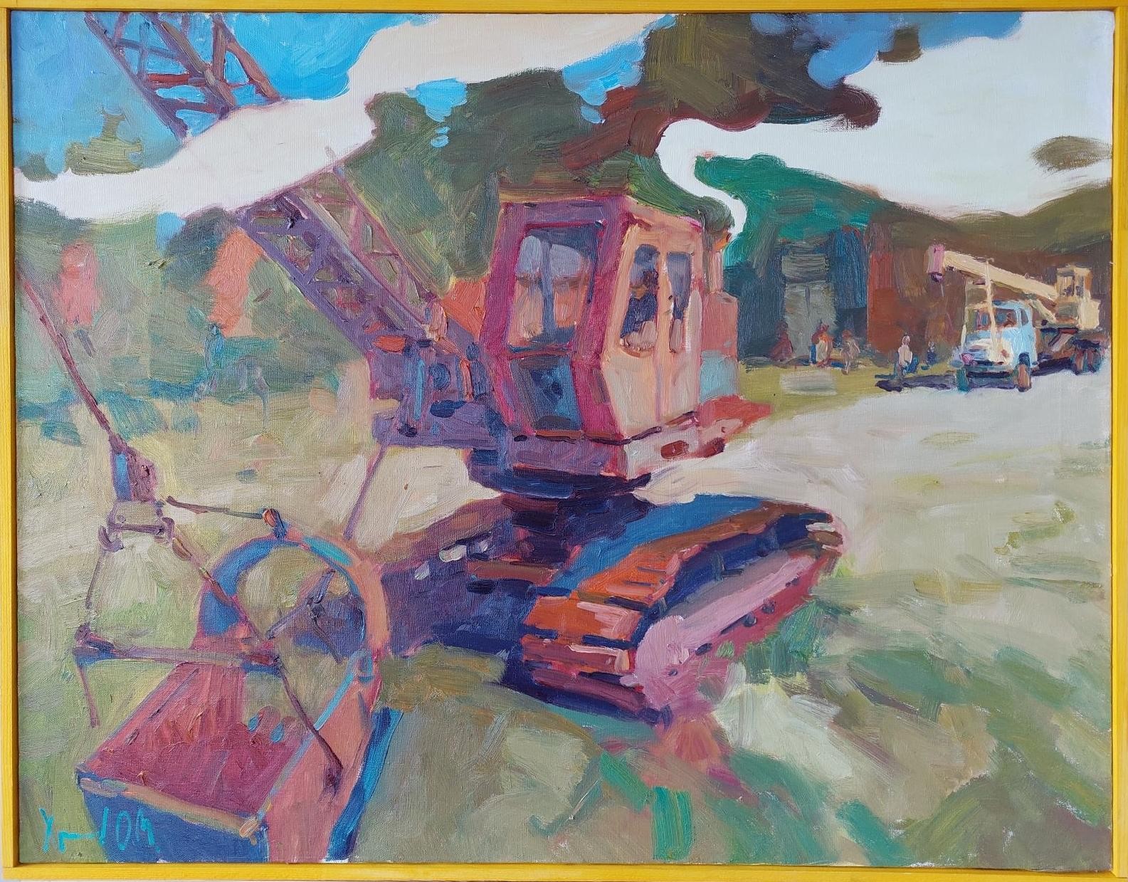 Oleksandr Khrapachov, Excavator Oleksandr Khrapachov, Excavator