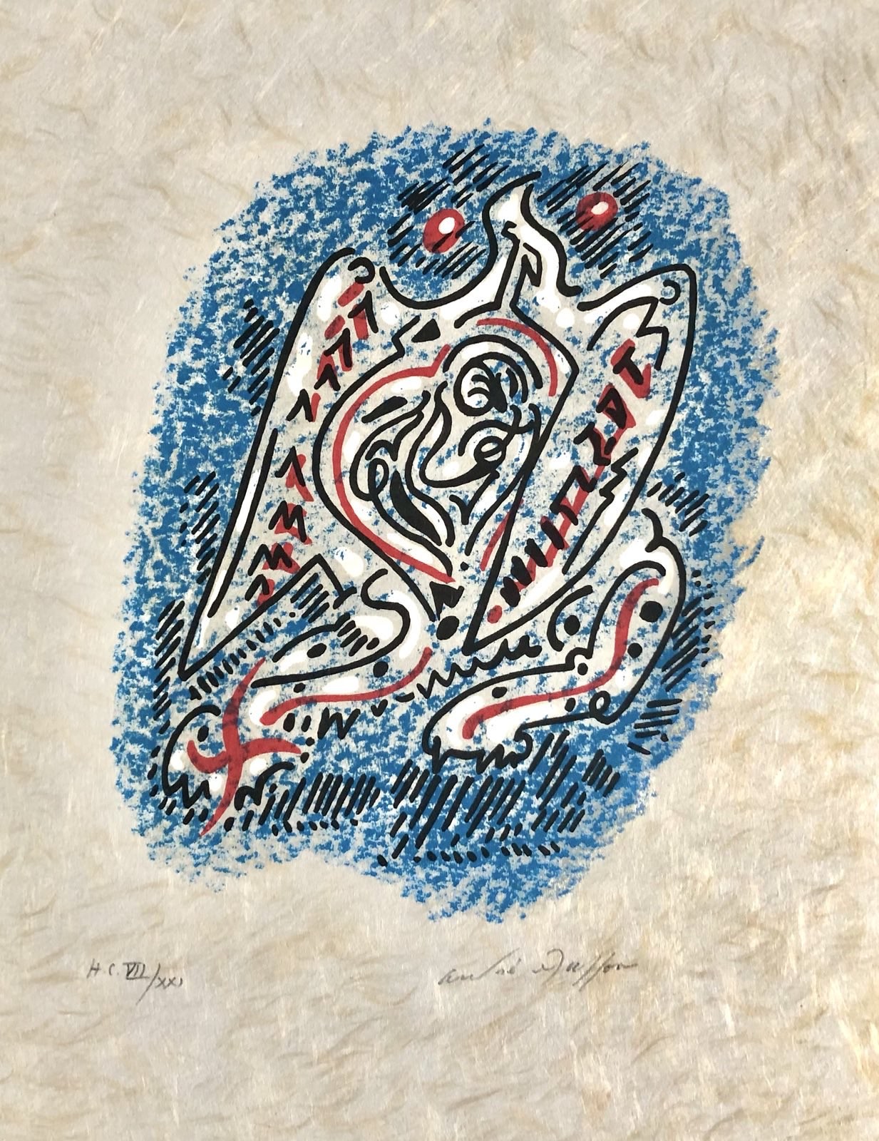 André Masson, Une étoile de craie André Masson, Une étoile de craie
