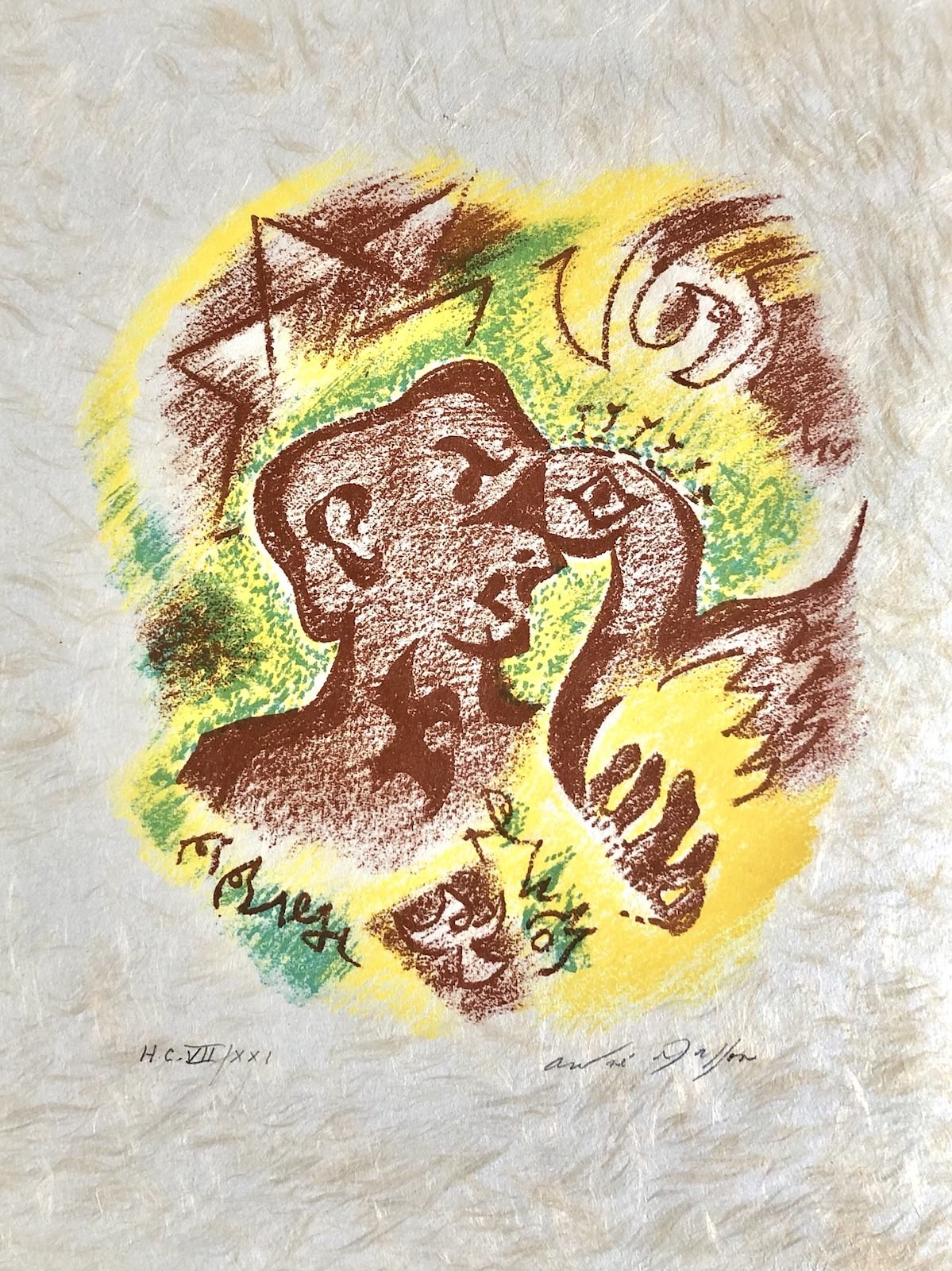 André Masson, Une étoile de craie André Masson, Une étoile de craie