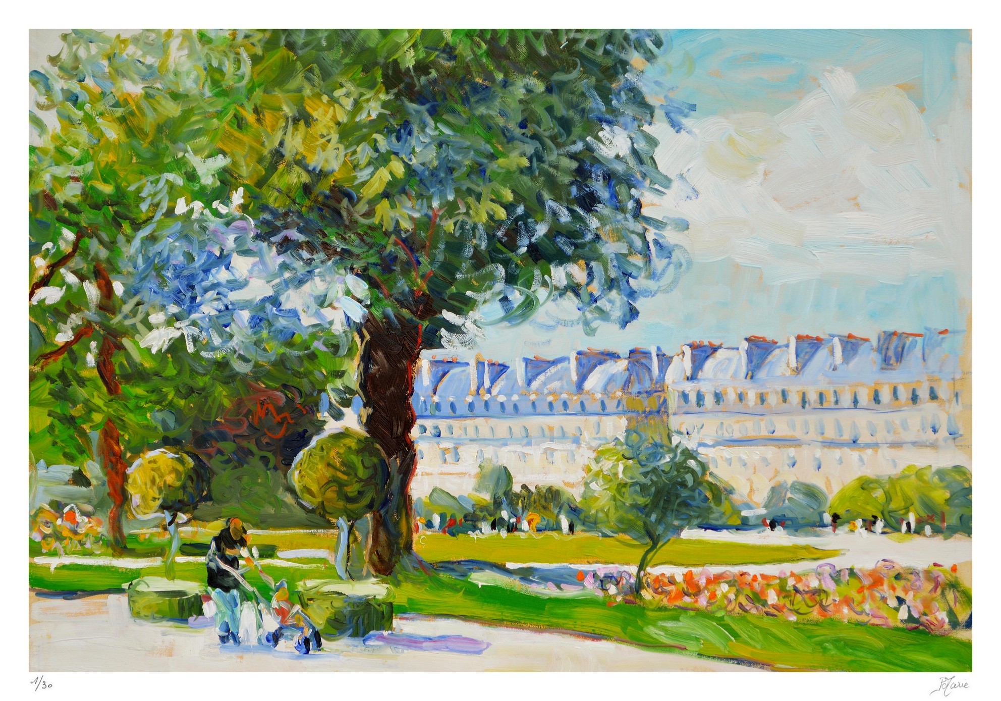 Patrick Marie, Le jardin des Tuileries Patrick Marie, Le jardin des Tuileries