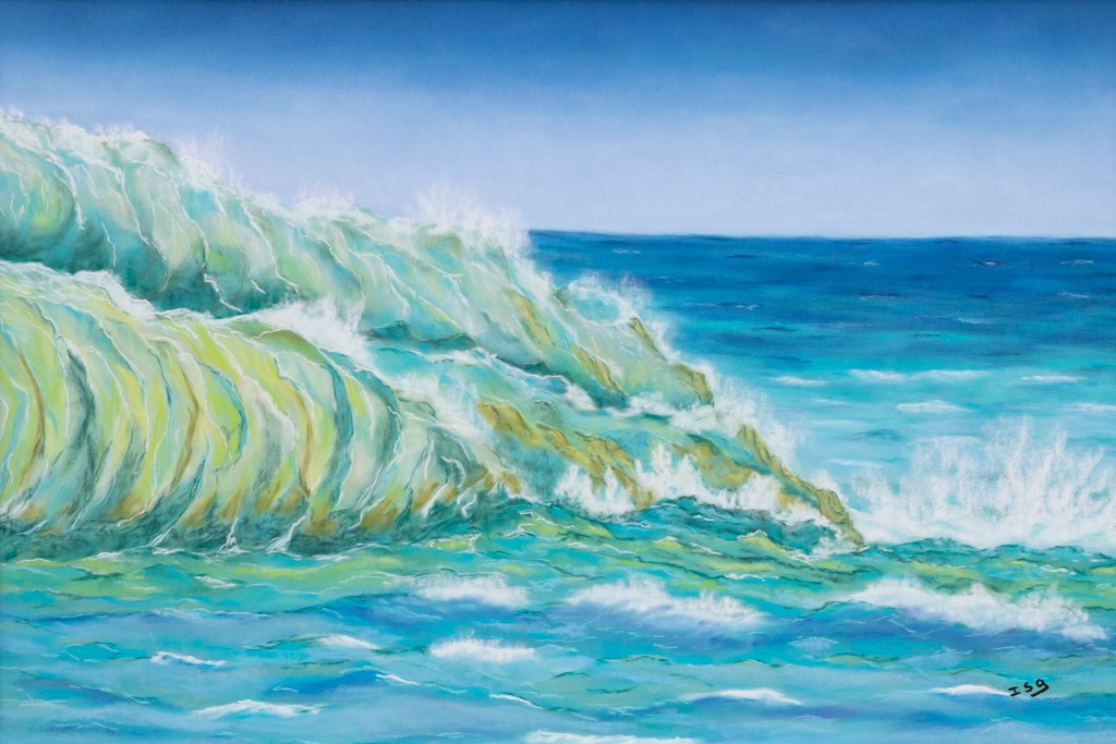 Isabelle Alberge, Fantastique agitation - série Paysage et mer Isabelle Alberge, Fantastique agitation - série Paysage et mer