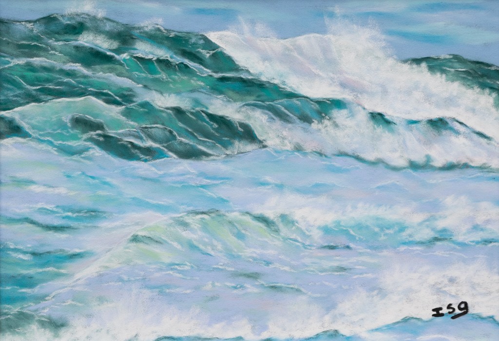 Isabelle Alberge, Force marine - série Paysage et mer Isabelle Alberge, Force marine - série Paysage et mer
