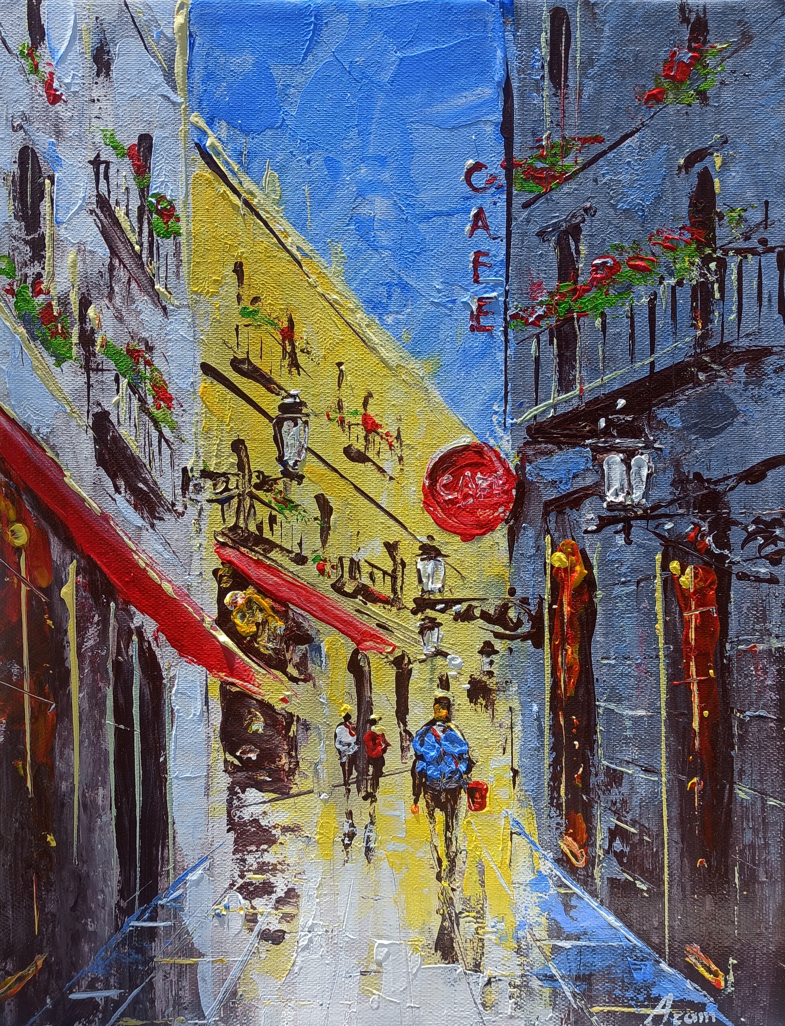 Aram Movsisyan, Modern cityscape - 3 Aram Movsisyan, Modern cityscape - 3