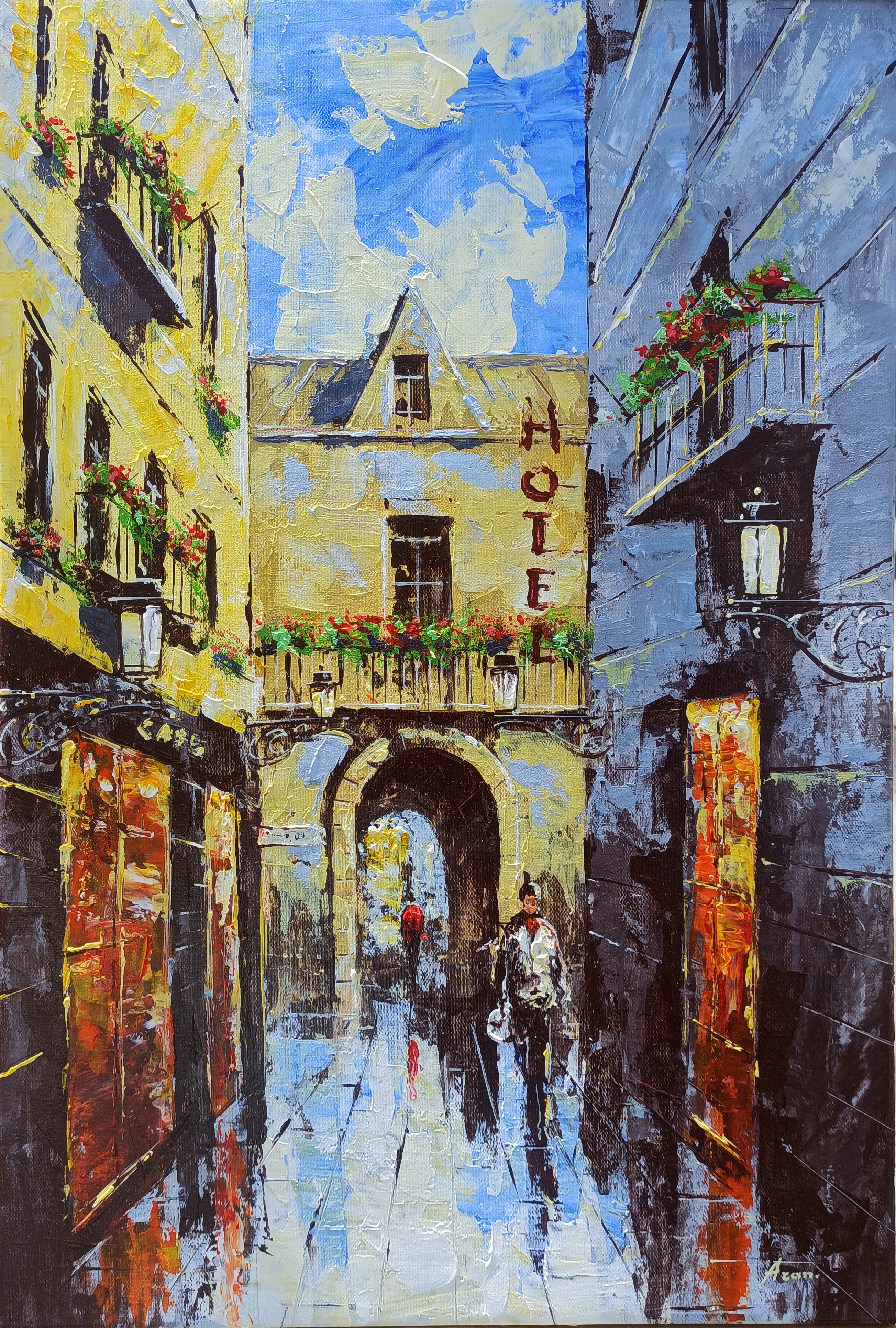 Aram Movsisyan, Modern cityscape - 5 Aram Movsisyan, Modern cityscape - 5