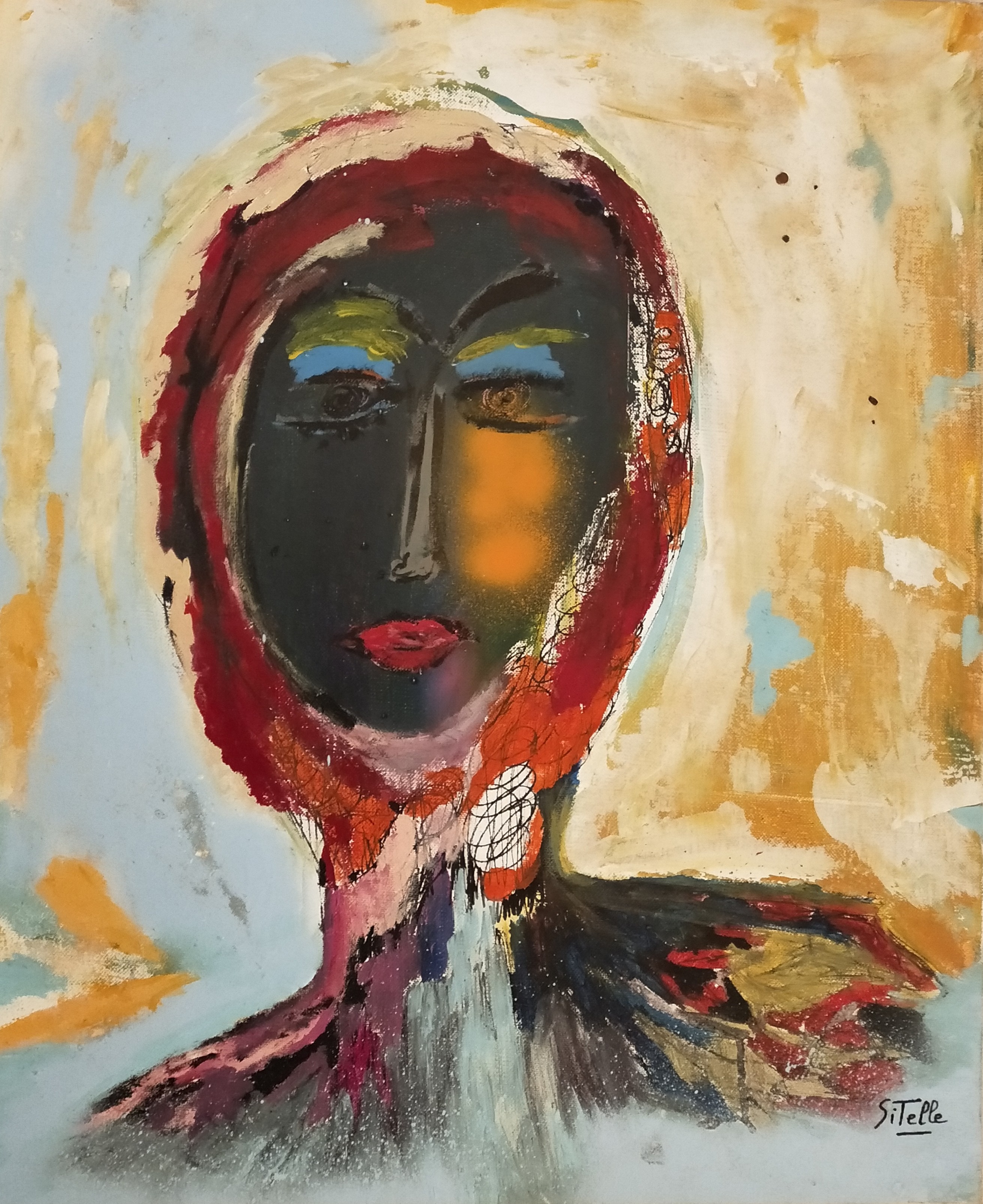 Élisabeth Gineste (Sitelle), Liseuse au désert Élisabeth Gineste (Sitelle), Liseuse au désert