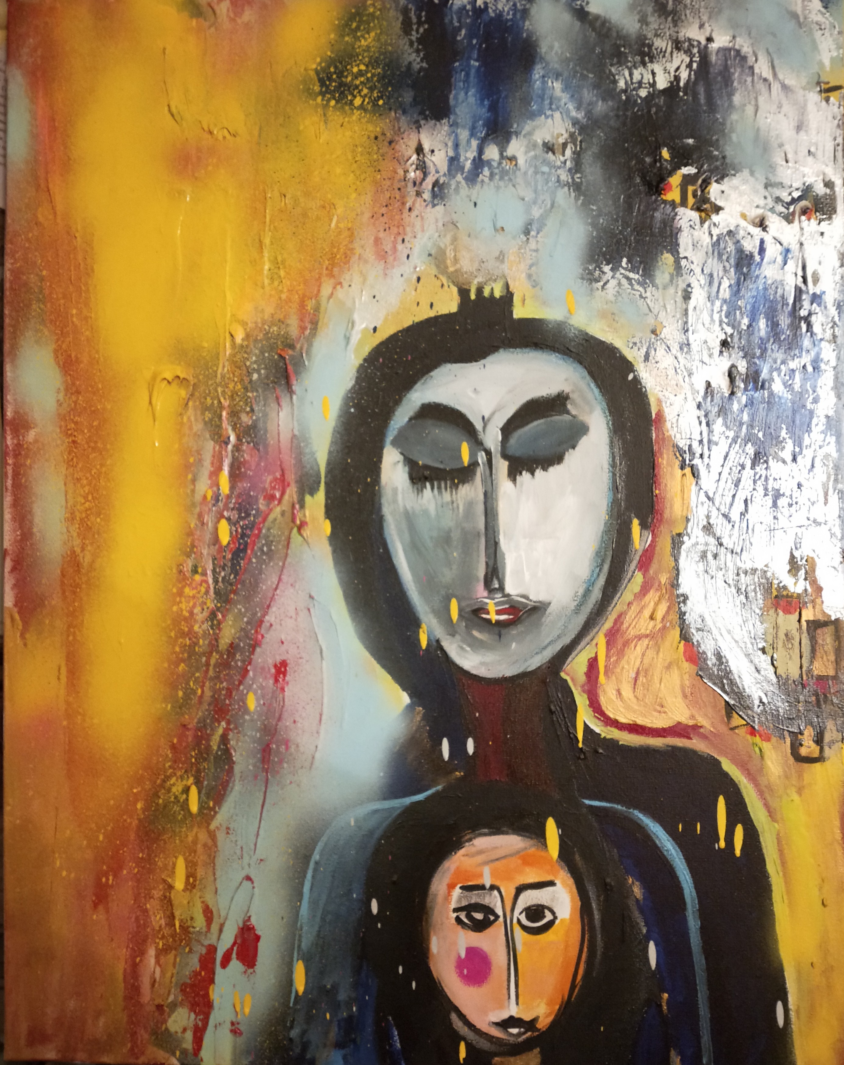 Élisabeth Gineste (Sitelle), Mère et enfant (La vierge noire) Élisabeth Gineste (Sitelle), Mère et enfant (La vierge noire)