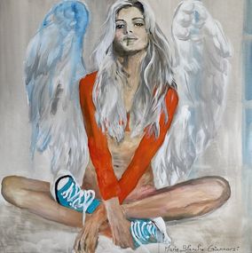 Gemälde, Angel#1, Marie-Blanche Giannorsi