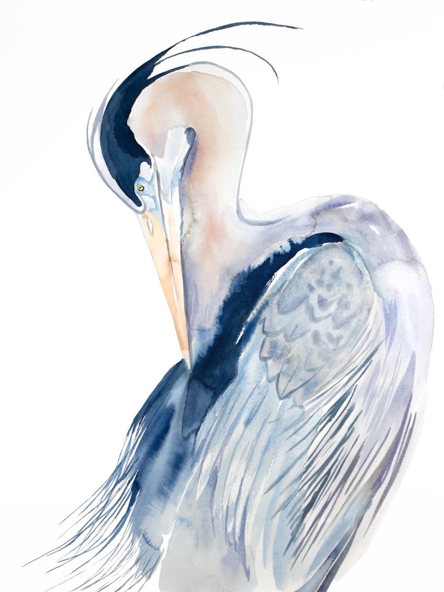 Elizabeth Becker, Heron No. 24 Elizabeth Becker, Heron No. 24