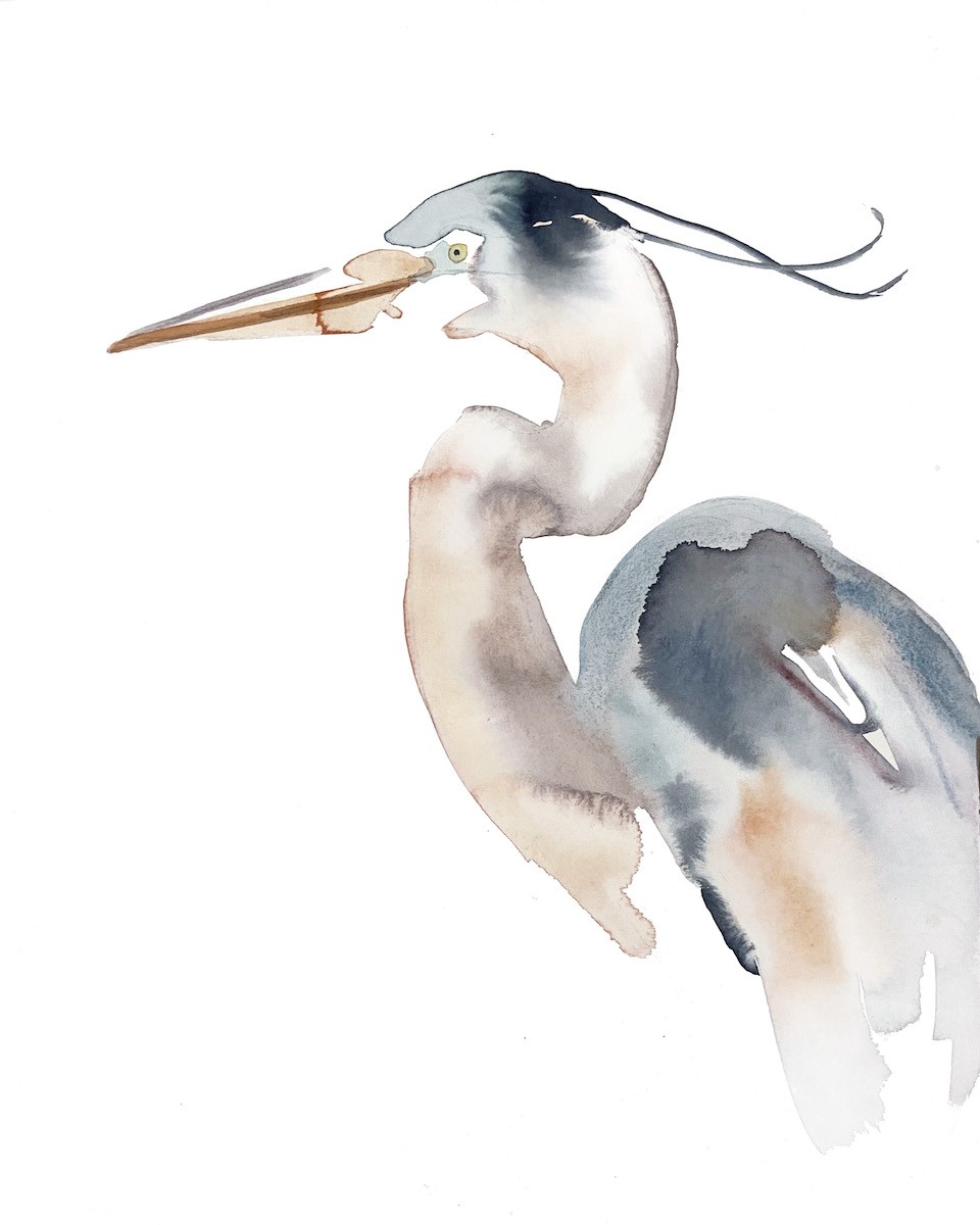 Elizabeth Becker, Heron No. 14 Elizabeth Becker, Heron No. 14