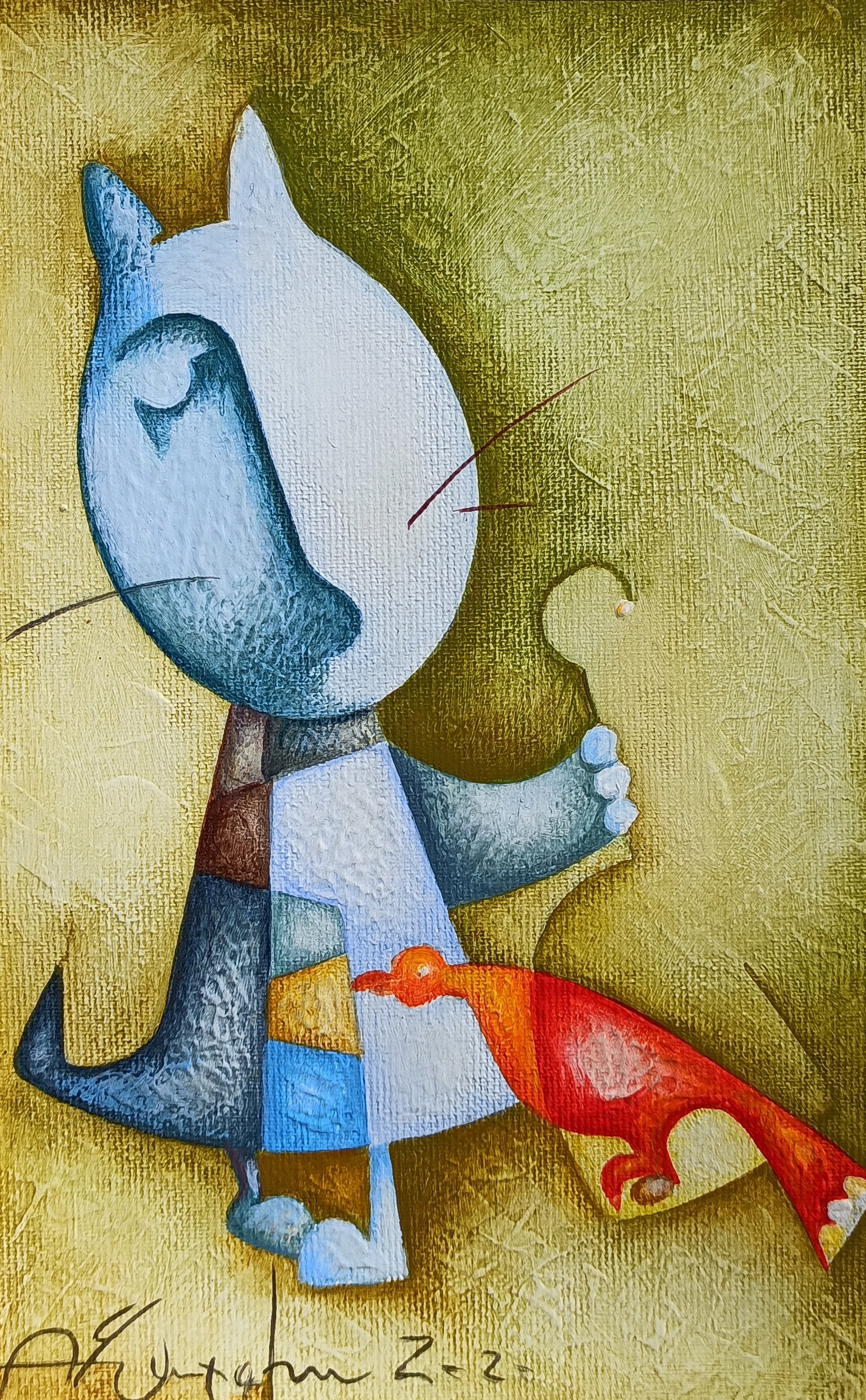 Sargis Zaqaryan, The cat Sargis Zaqaryan, The cat