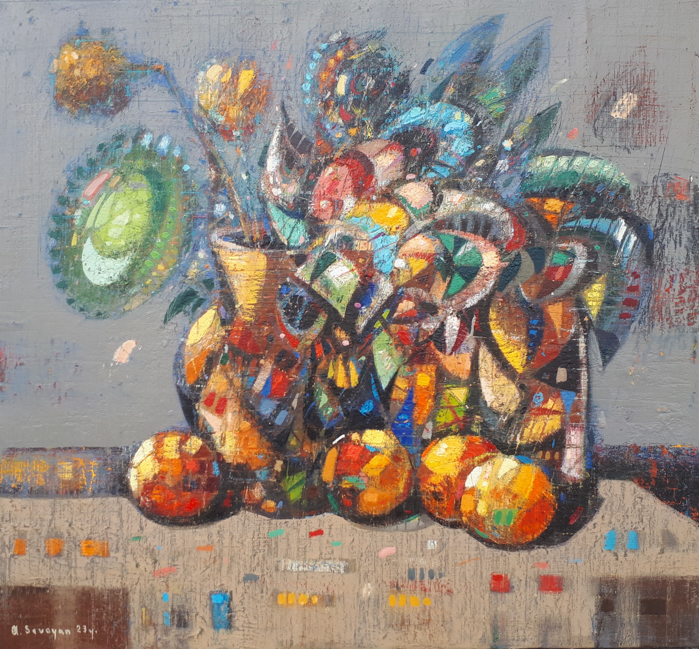 Aram Sevoyan, Abstract Still life Aram Sevoyan, Abstract Still life