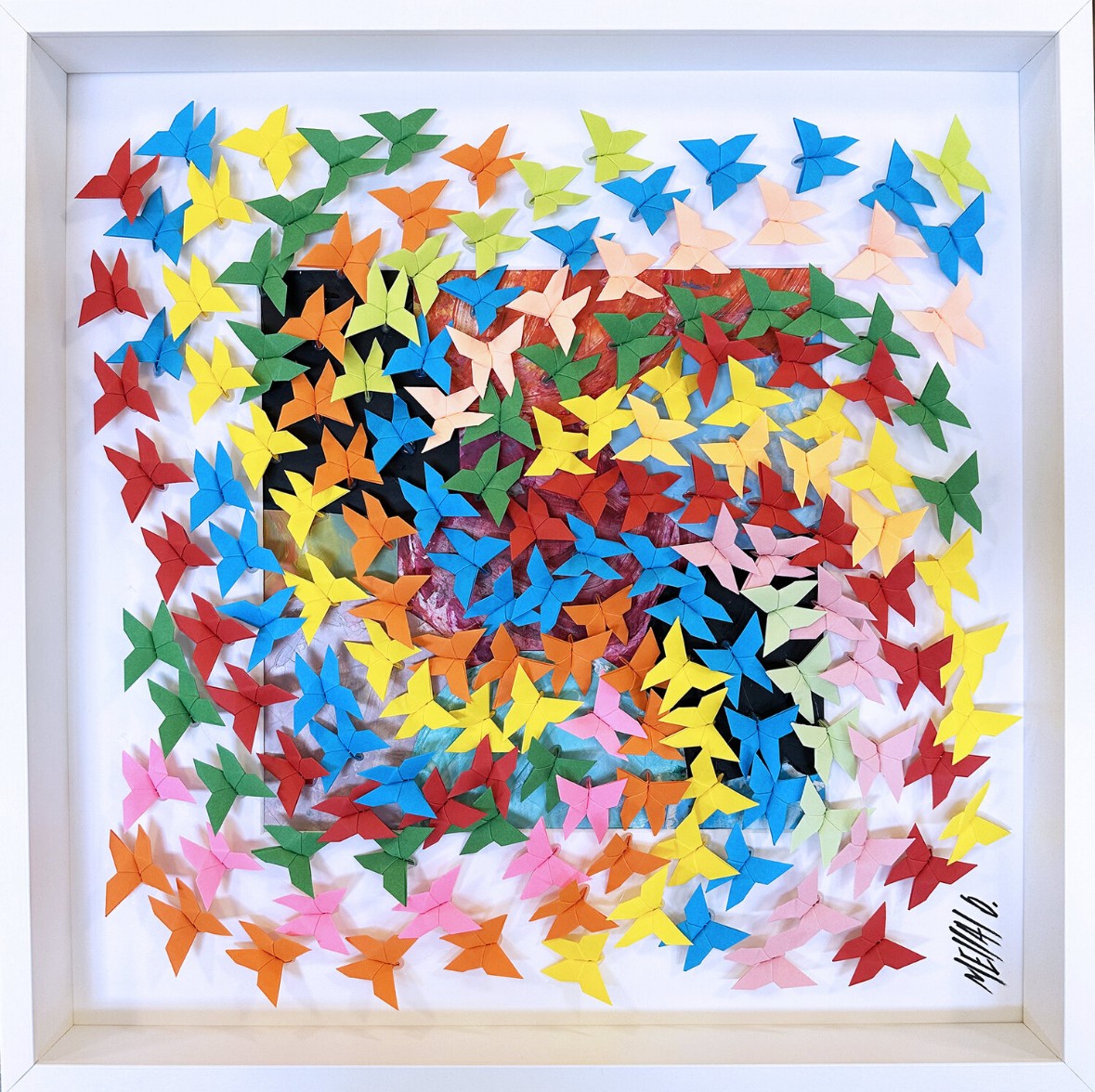 Olivier Messas, Le tourbillon de la vie... (Origami 2023) Olivier Messas, Le tourbillon de la vie... (Origami 2023)