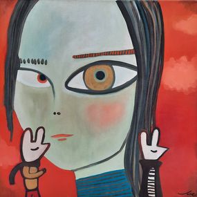Painting, Hombres, Vanessa Linares