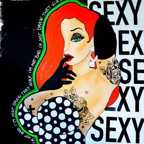 Painting, Sexy Jessica, Eklektik