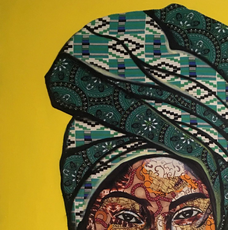 Fatunmbi Anjolaoluwa Grace, Arike, Painting on canvas
