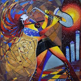 Peinture, Saxophonist, Ruzanna Melqumyan