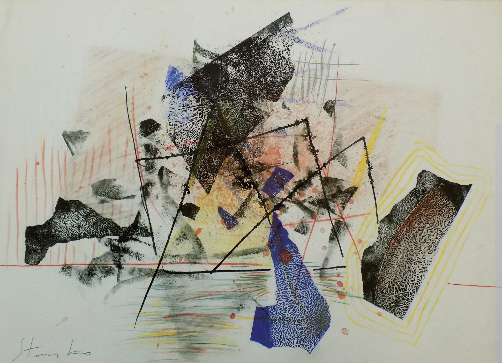 Stanislav Bojankov, Abstract landscape-IV Stanislav Bojankov, Abstract landscape-IV