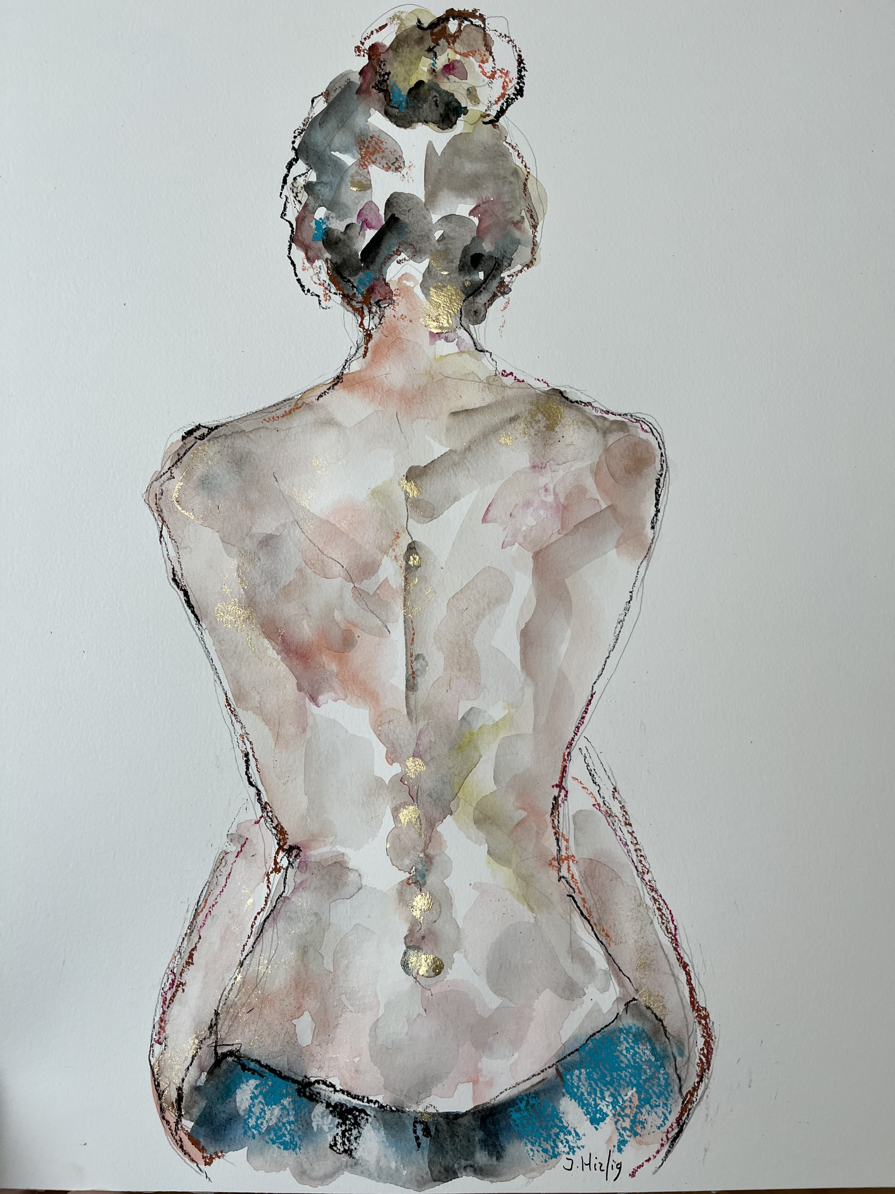 Isabelle Hirtzig, Blue delicacy Isabelle Hirtzig, Blue delicacy