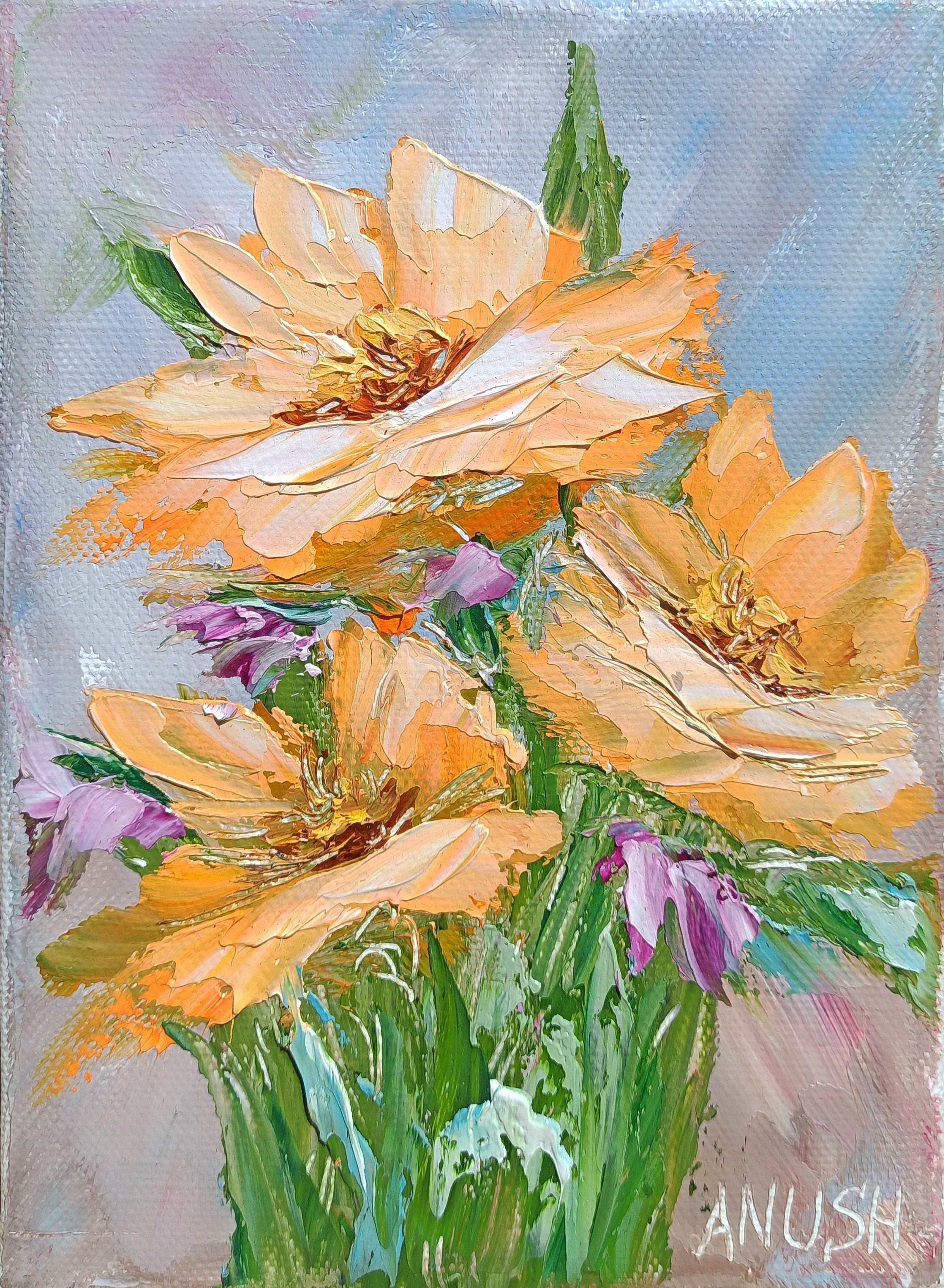 Anush Emiryan, Yellow flowers Anush Emiryan, Yellow flowers