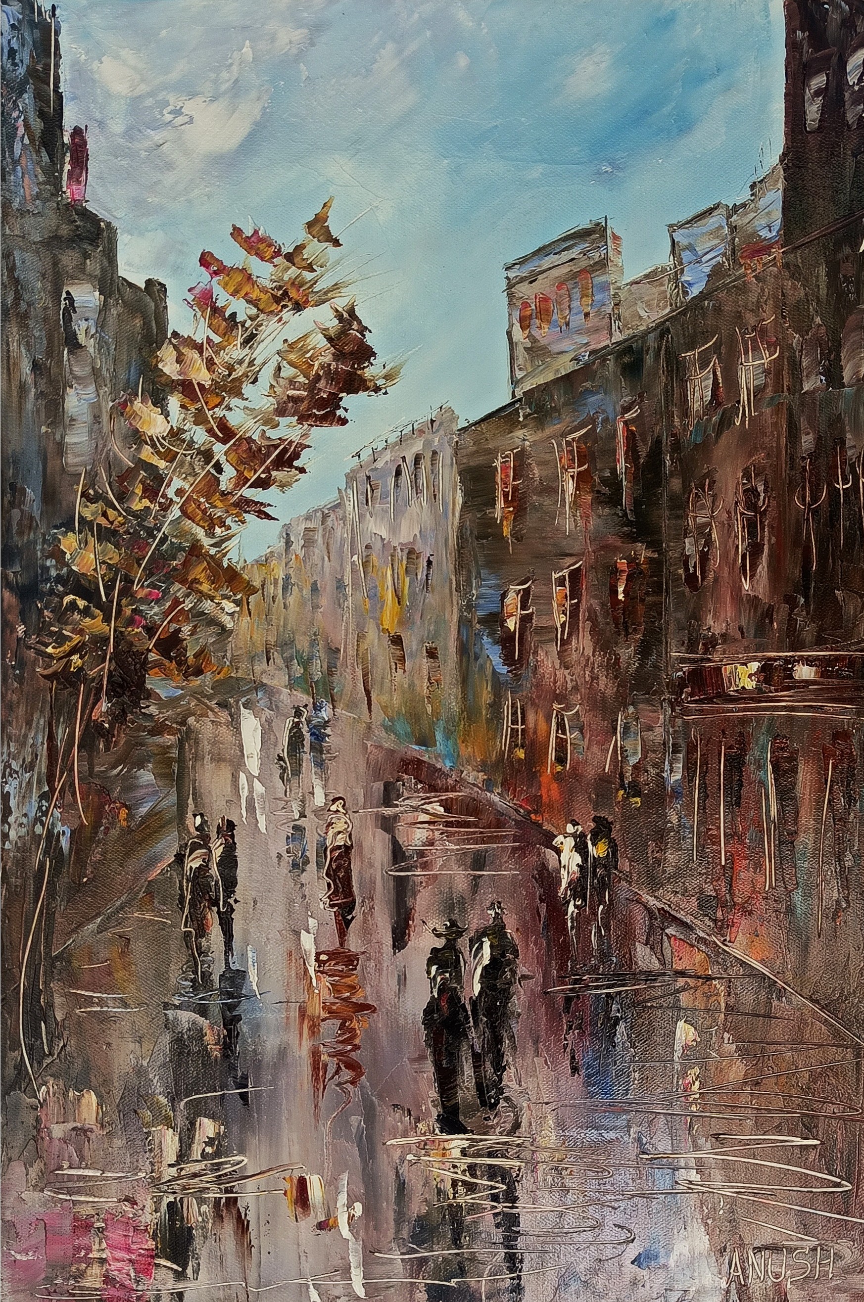 Anush Emiryan, Modern cityscape -1 Anush Emiryan, Modern cityscape -1