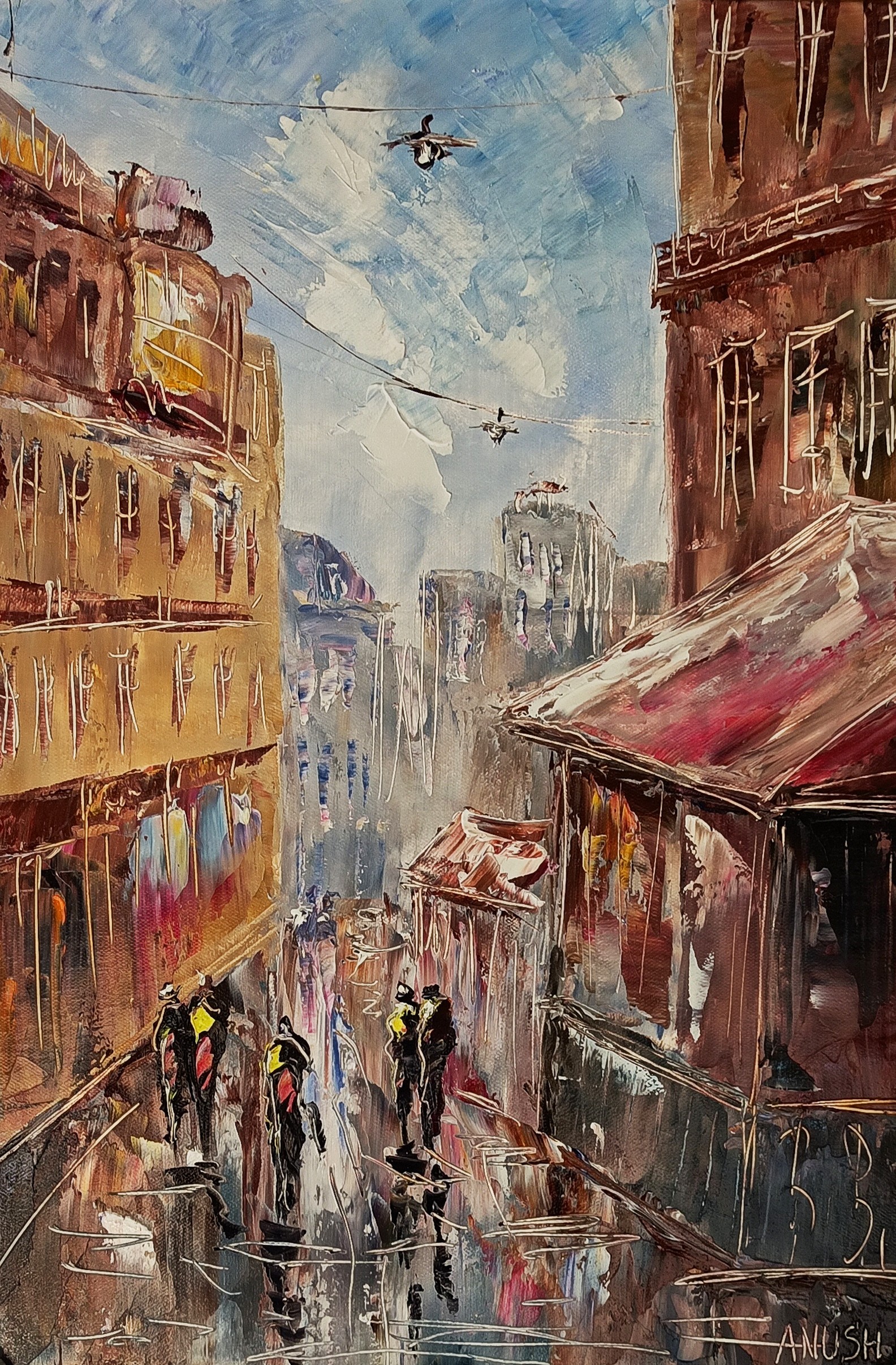 Anush Emiryan, Modern cityscape Anush Emiryan, Modern cityscape