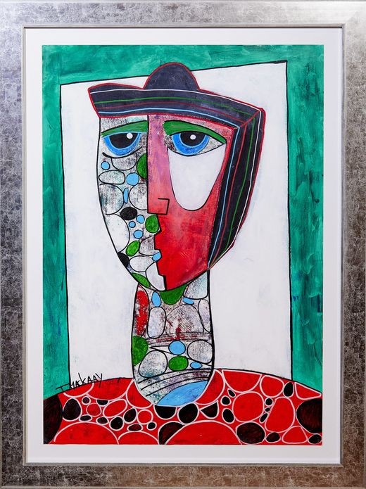 Theo Mackaay, Colourful face Theo Mackaay, Colourful face